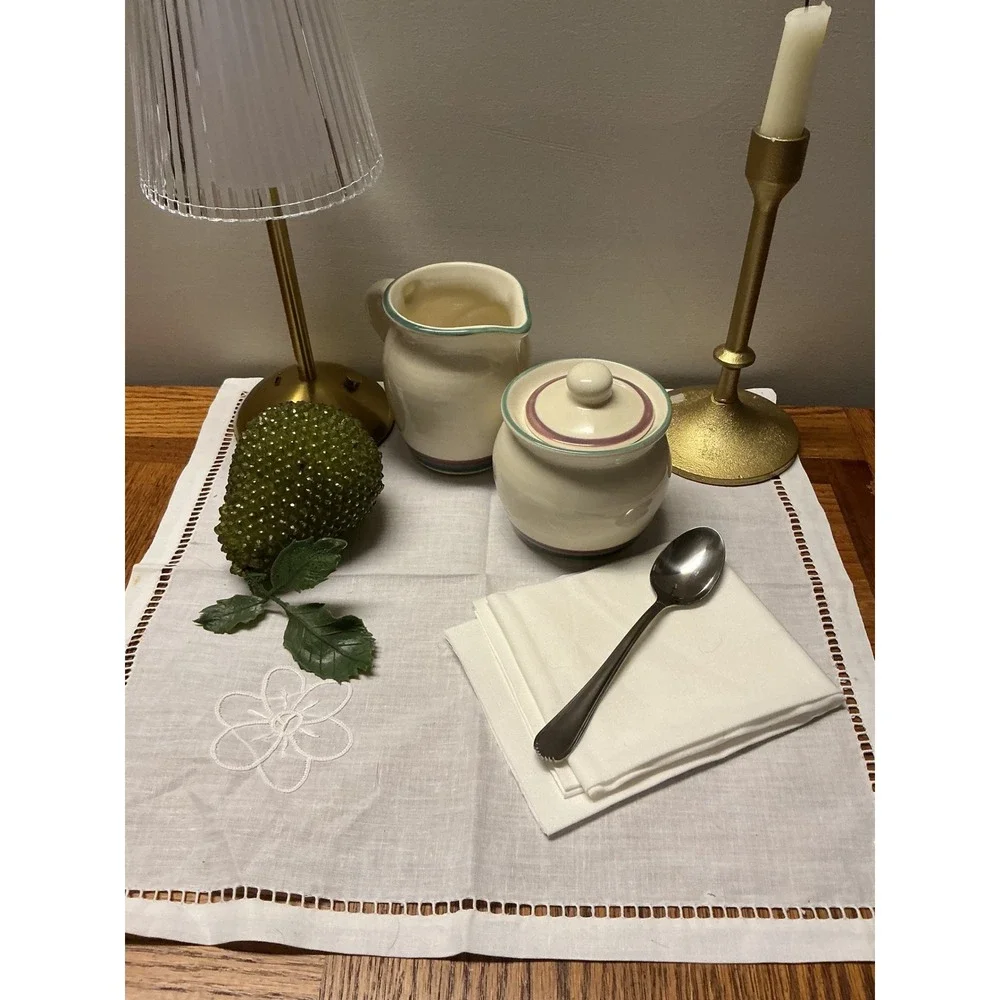 Vintage Pfaltzgraff Sugar and Creamer Set‎